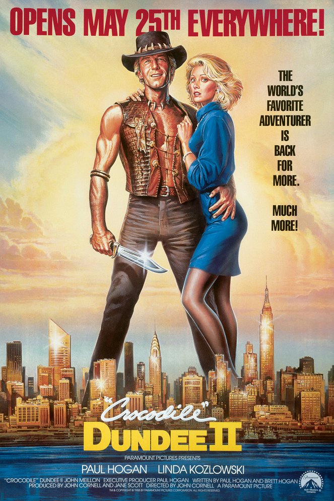 Crocodile Dundee 2 - Posters