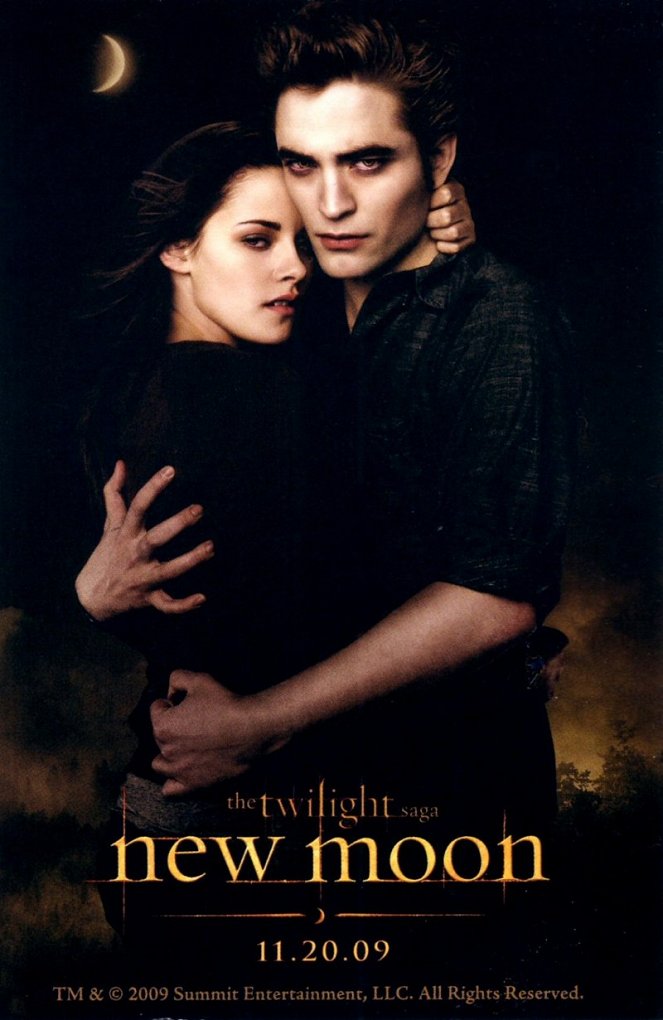 Twilight sága: Nový měsíc - Plakáty