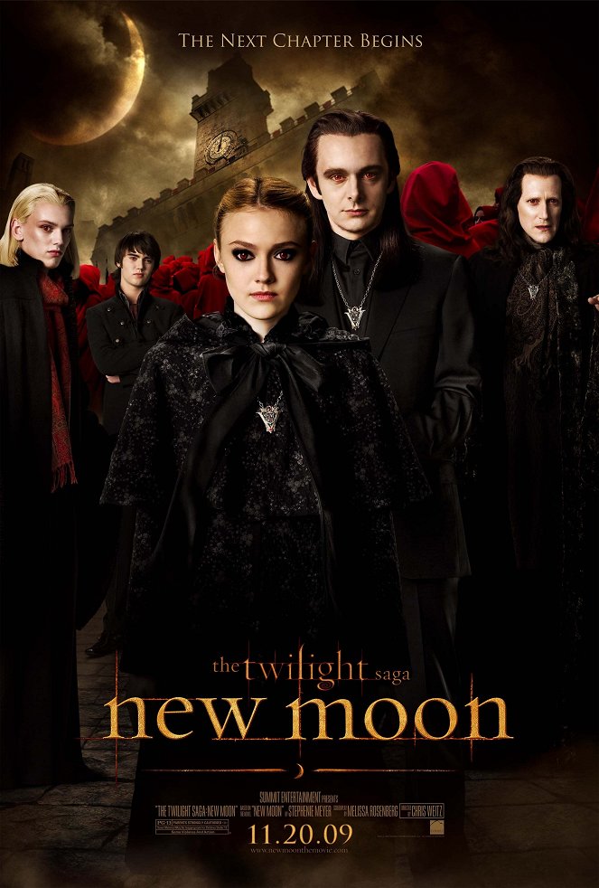 Twilight sága: Nový měsíc - Plakáty