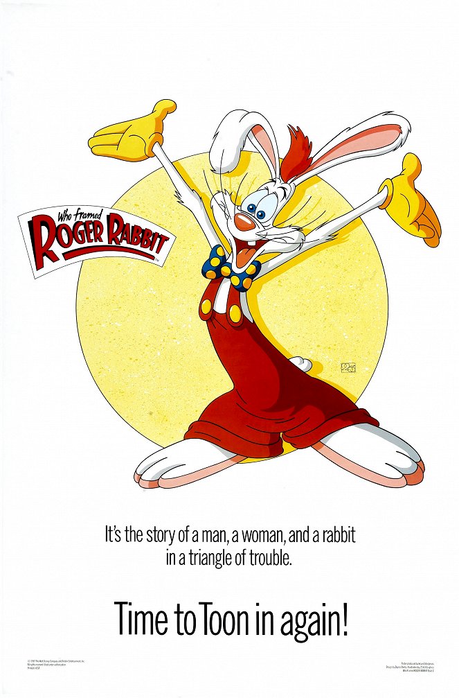 ¿Quién engañó a Roger Rabbit? - Carteles