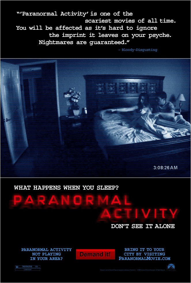 Paranormal Activity - Carteles