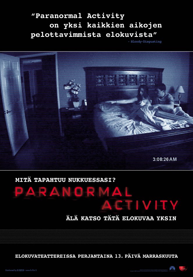 Paranormal Activity - Julisteet