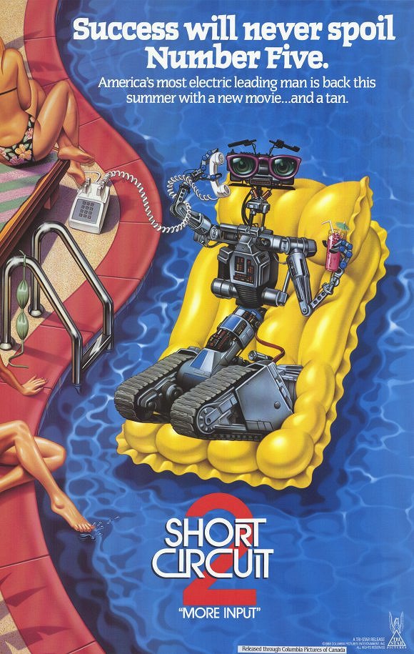 Short Circuit 2 - Plakaty