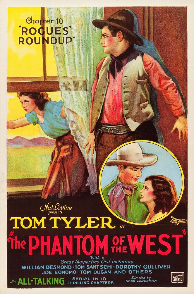 The Phantom of the West - Posters