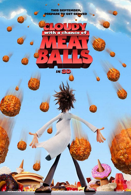 Cloudy with a Chance of Meatballs - Posters