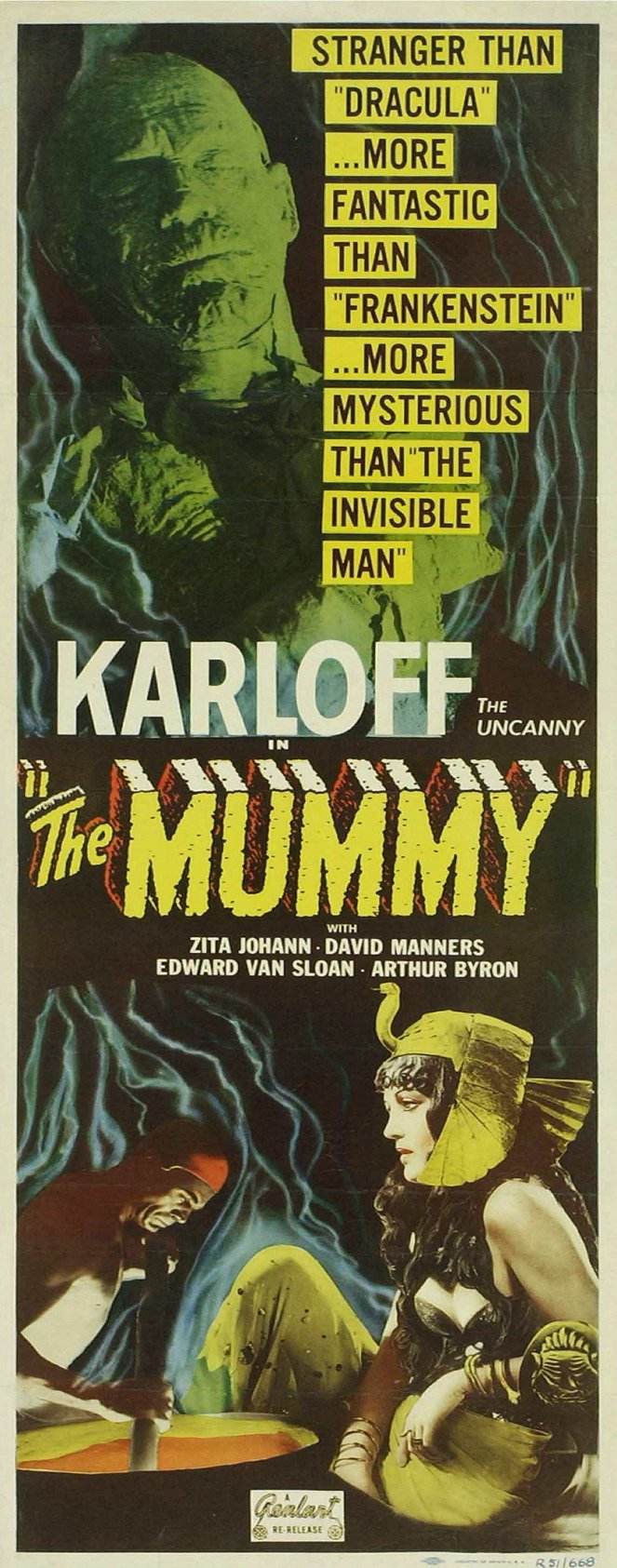 Die Mumie - Monster - Plakate