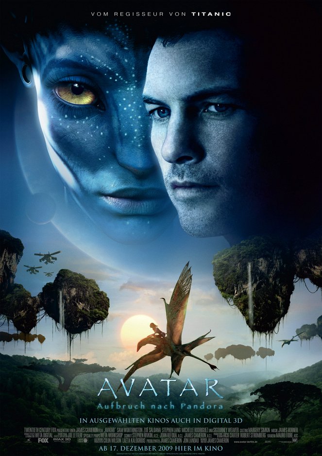 Avatar - Aufbruch nach Pandora - Plakate