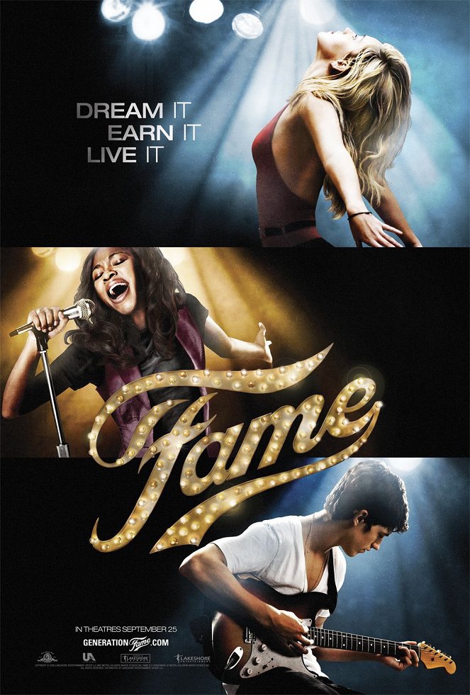 Fame - Hírnév - Plakátok