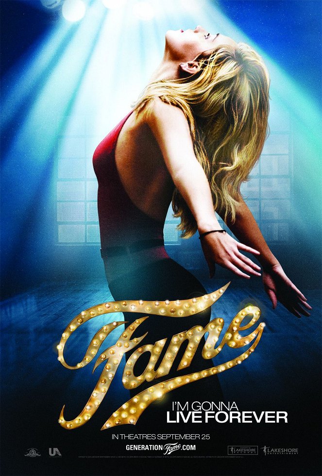 Fame - cesta za slávou - Plakáty