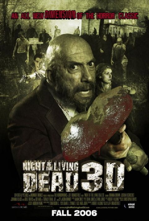 Night of the Living Dead 3D - Carteles