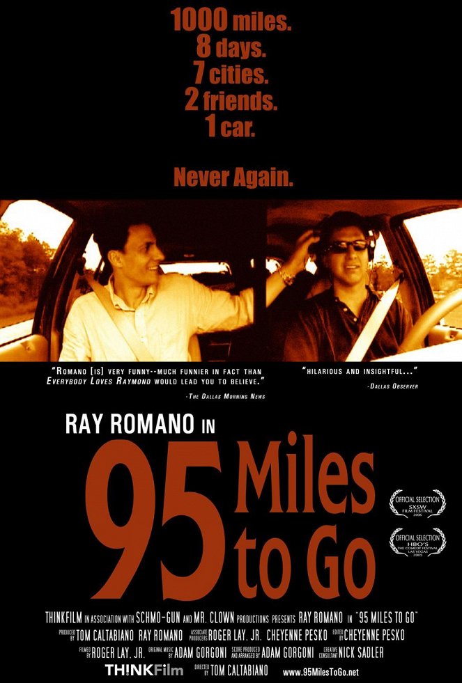 95 Miles to Go - Posters