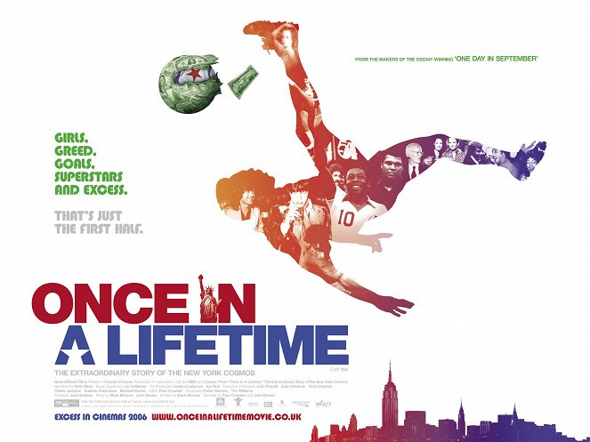 Once in a Lifetime: The Extraordinary Story of the New York Cosmos - Julisteet