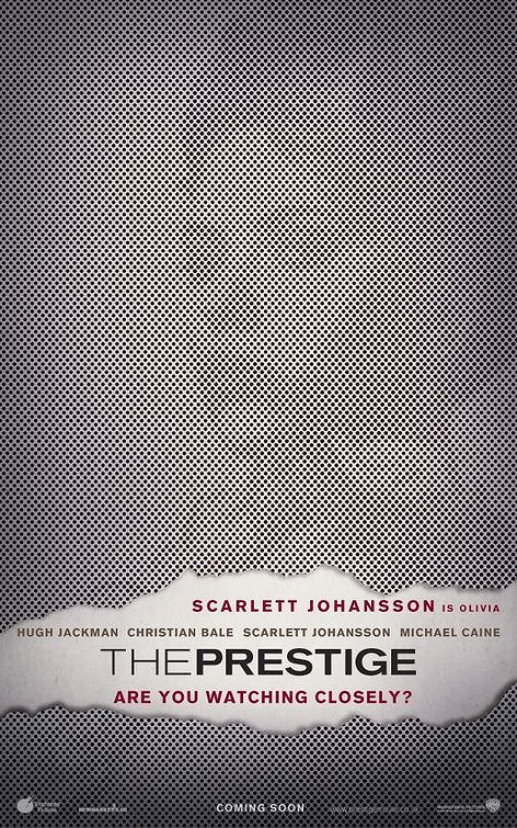 Prestige - Die Meister der Magie - Plakate