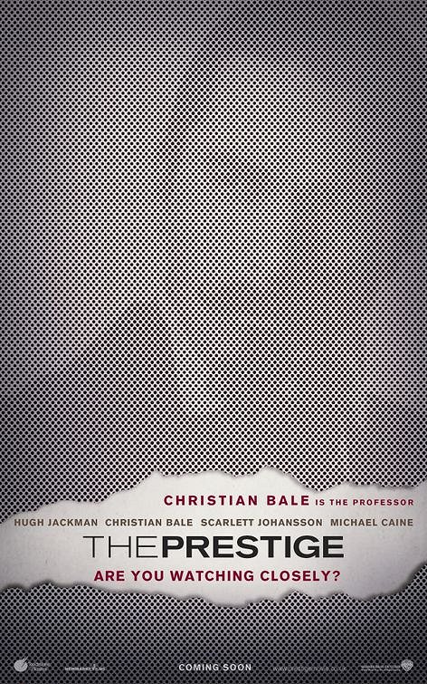 Prestige - Meister der Magie - Plakate