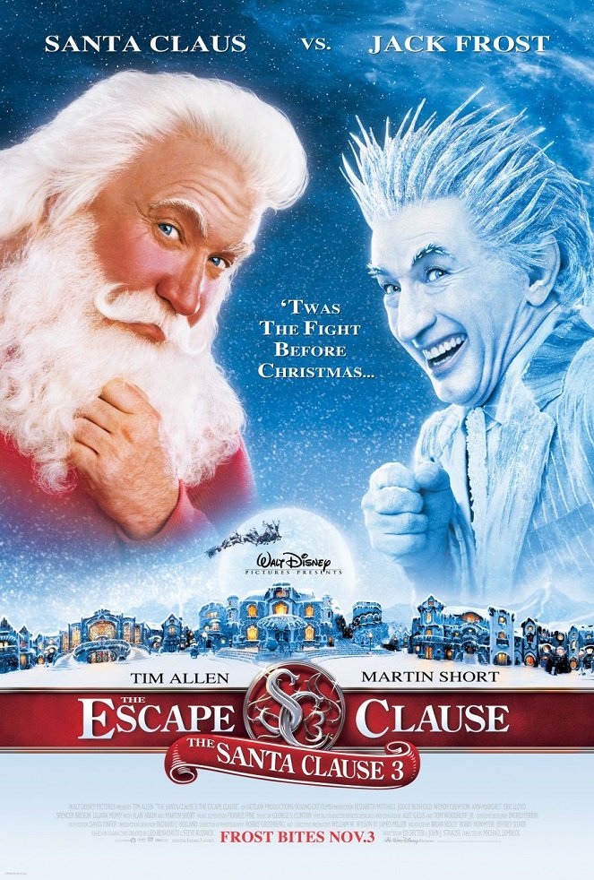 Santa Claus 3: Por una Navidad sin frío - Carteles