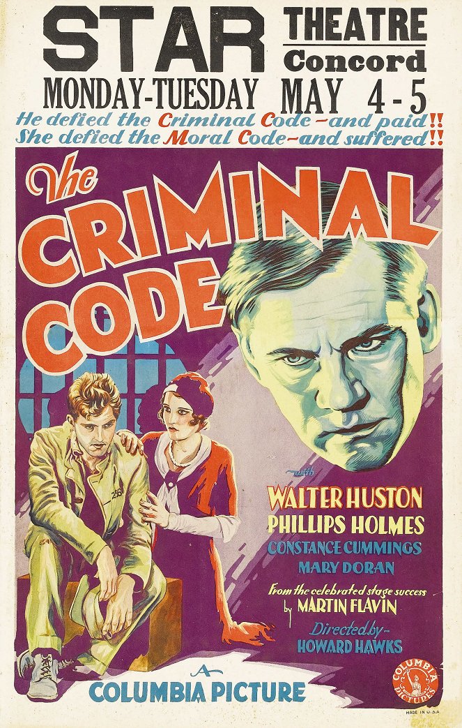 The Criminal Code - Cartazes