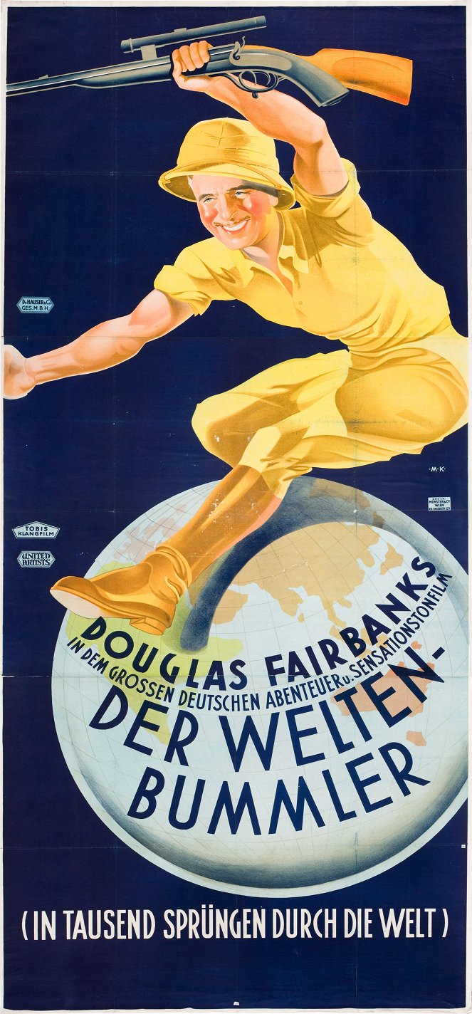 Around the World in 80 Minutes with Douglas Fairbanks - Plakate