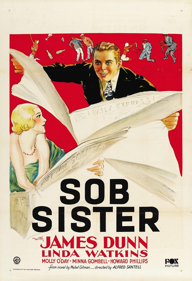 Sob Sister - Plakaty