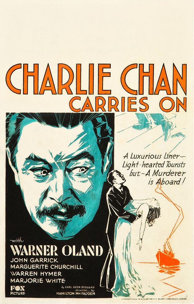 Charlie Chan Carries On - Plakate