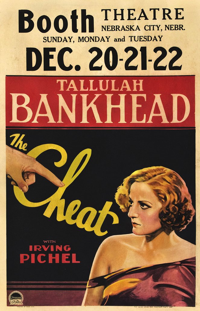 The Cheat - Affiches