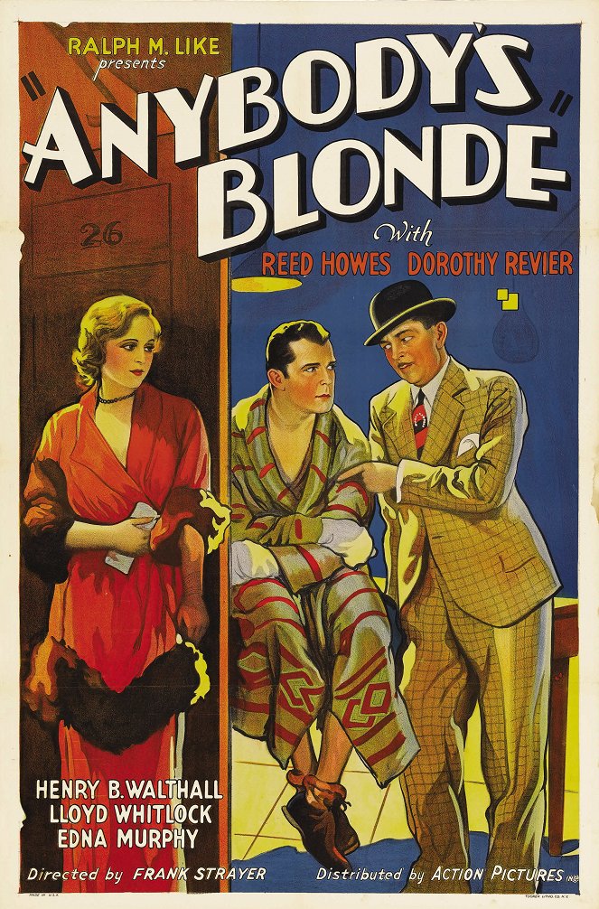 Anybody's Blonde - Posters