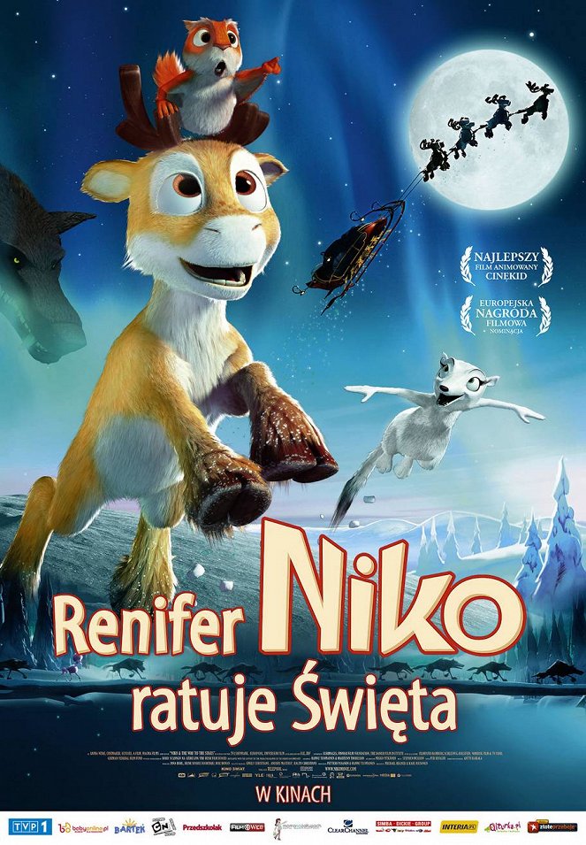 Renifer Niko ratuje Święta - Plakaty