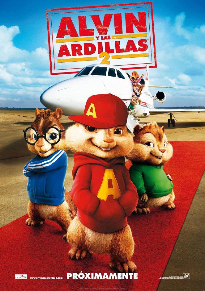 Alvin y las ardillas 2 - Carteles