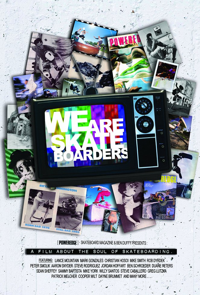 We Are Skateboarders - Affiches