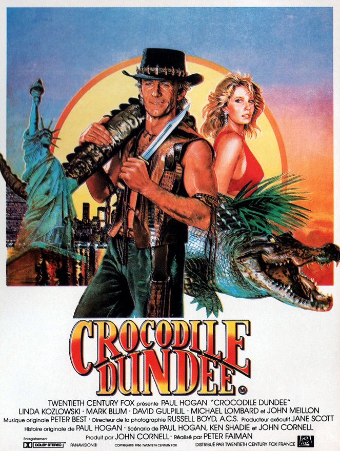Crocodile Dundee - Affiches