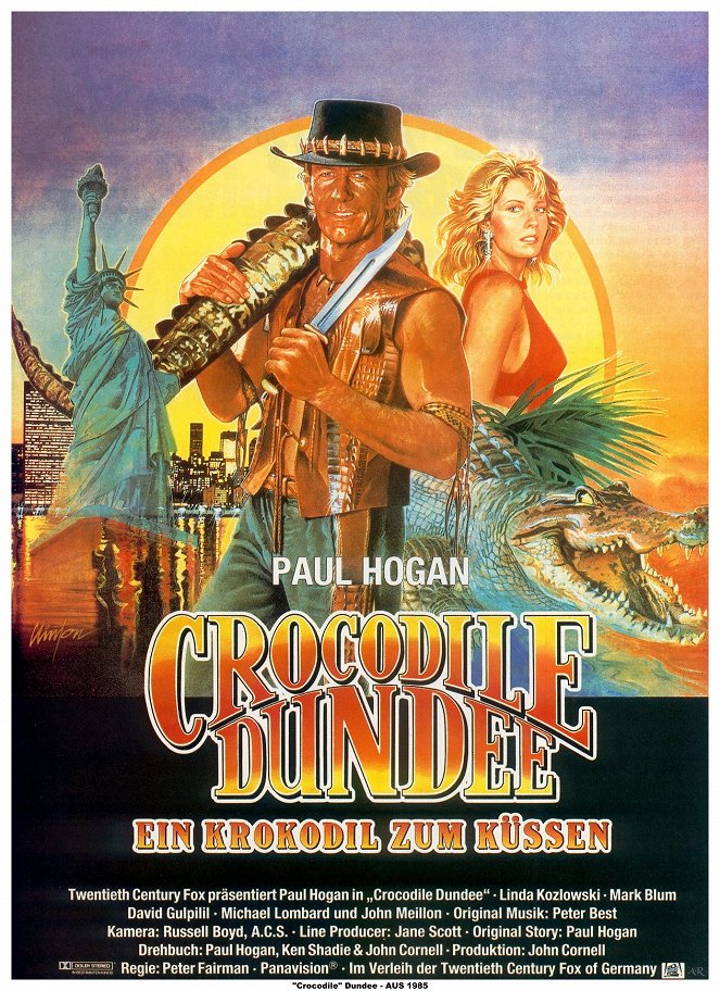 Crocodile Dundee - Plakate