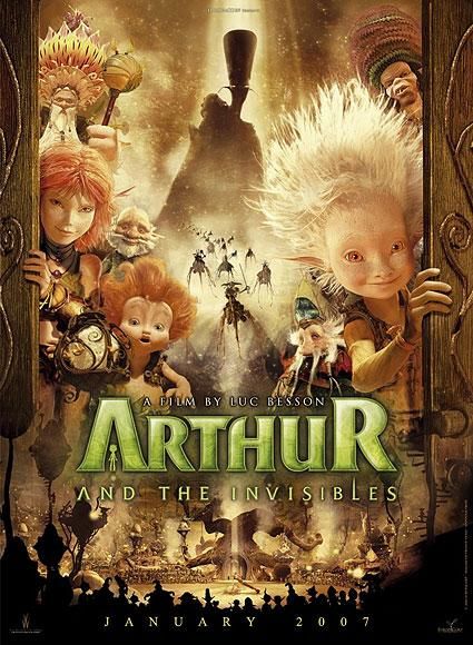 Arthur a Minimojovia - Plagáty