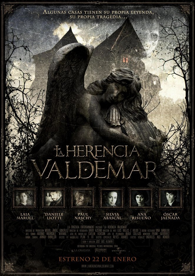 La herencia Valdemar - Plakaty