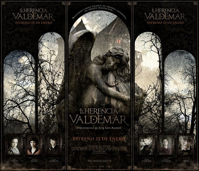 La herencia Valdemar - Plakate