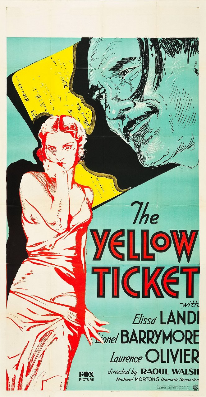 The Yellow Ticket - Carteles