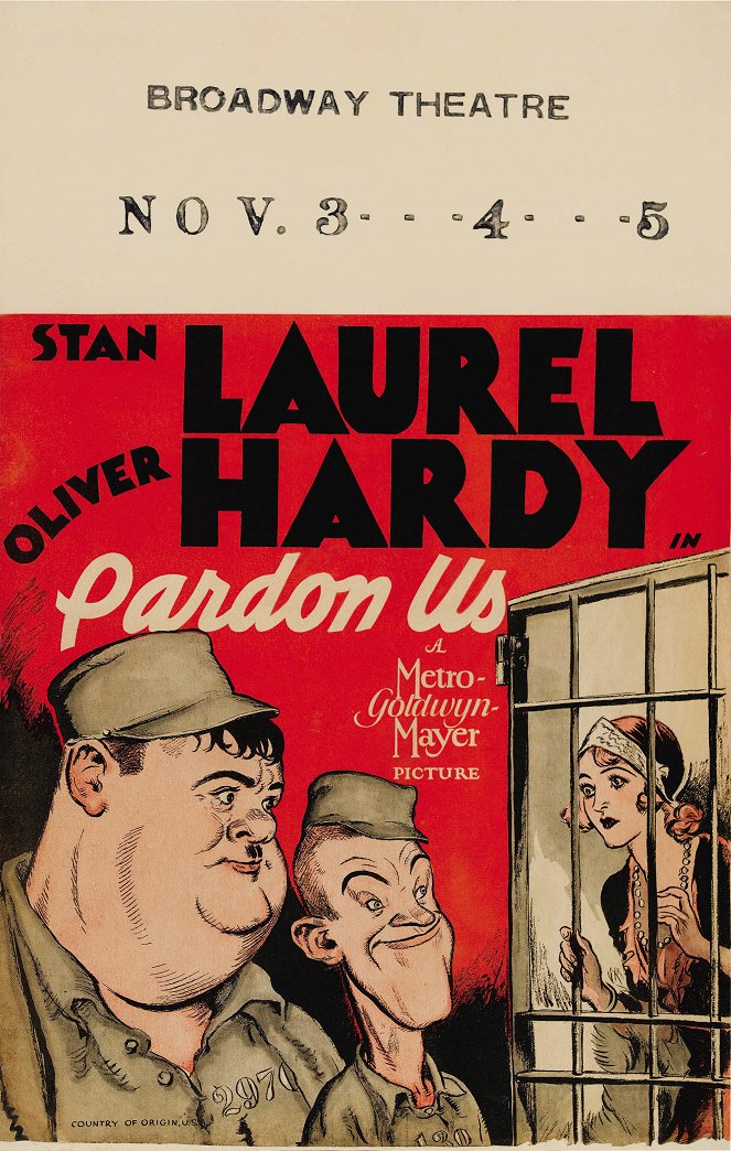 Laurel & Hardy - Hinter Schloss und Riegel - Plakate