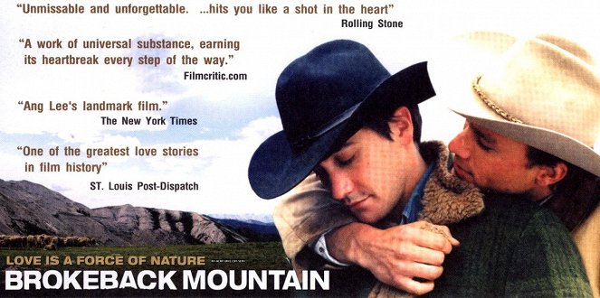 Tajemnica Brokeback Mountain - Plakaty