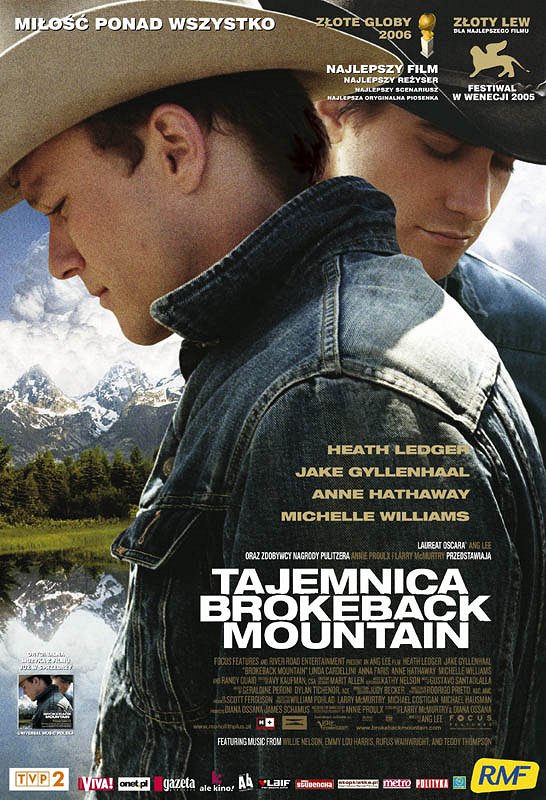 Tajemnica Brokeback Mountain - Plakaty