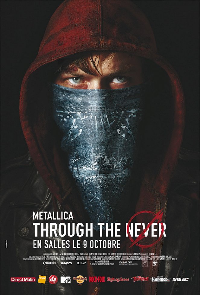 Metallica - Through the Never - Affiches