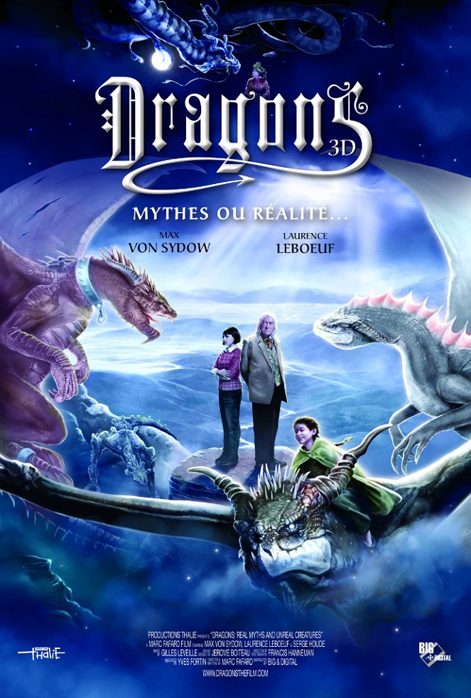 Dragons: Real Myths and Unreal Creatures - 2D/3D - Affiches