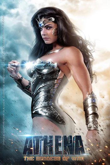 Athena, the Goddess of War - Plakate