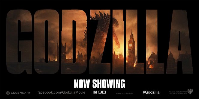 Godzilla 3D - Plakaty