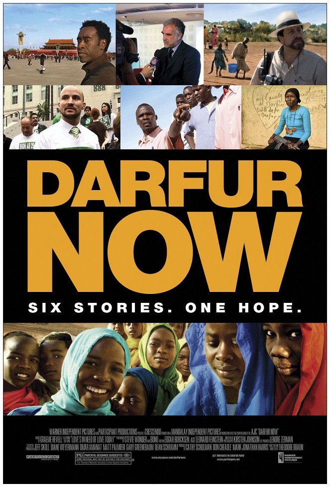 Za Dárfúr! - Plakáty