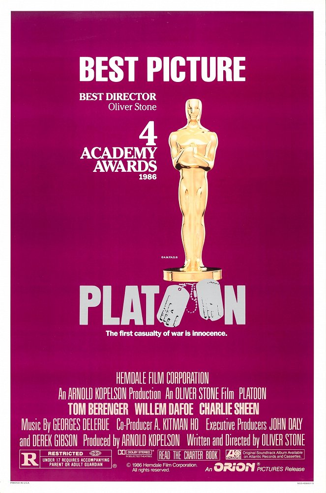 Platoon - Plakate