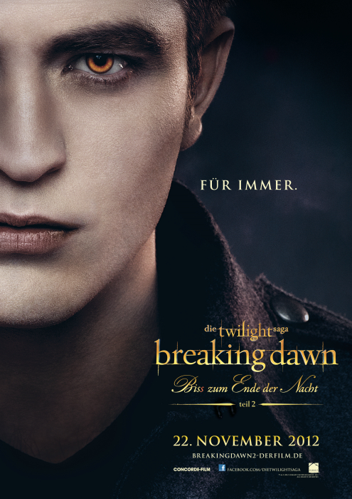Twilight 4.2: Breaking Dawn - Bis(s) zum Ende der Nacht (Teil 2) - Plakate