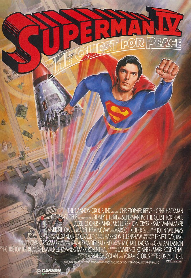Superman 4. - Superman és a sötétség hatalma - Plakátok