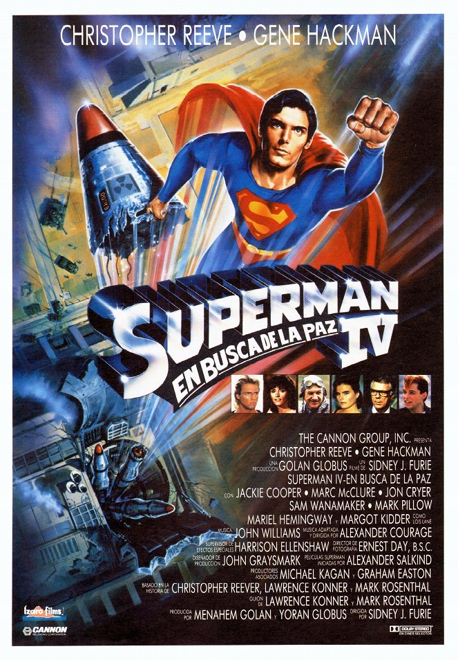 Superman IV: En busca de la paz - Carteles