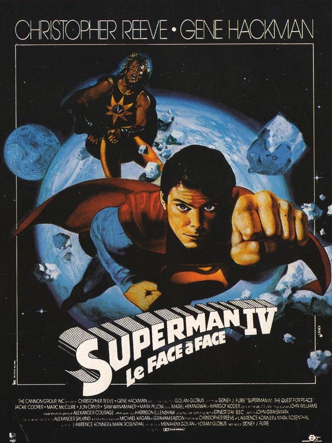 Superman IV - Affiches