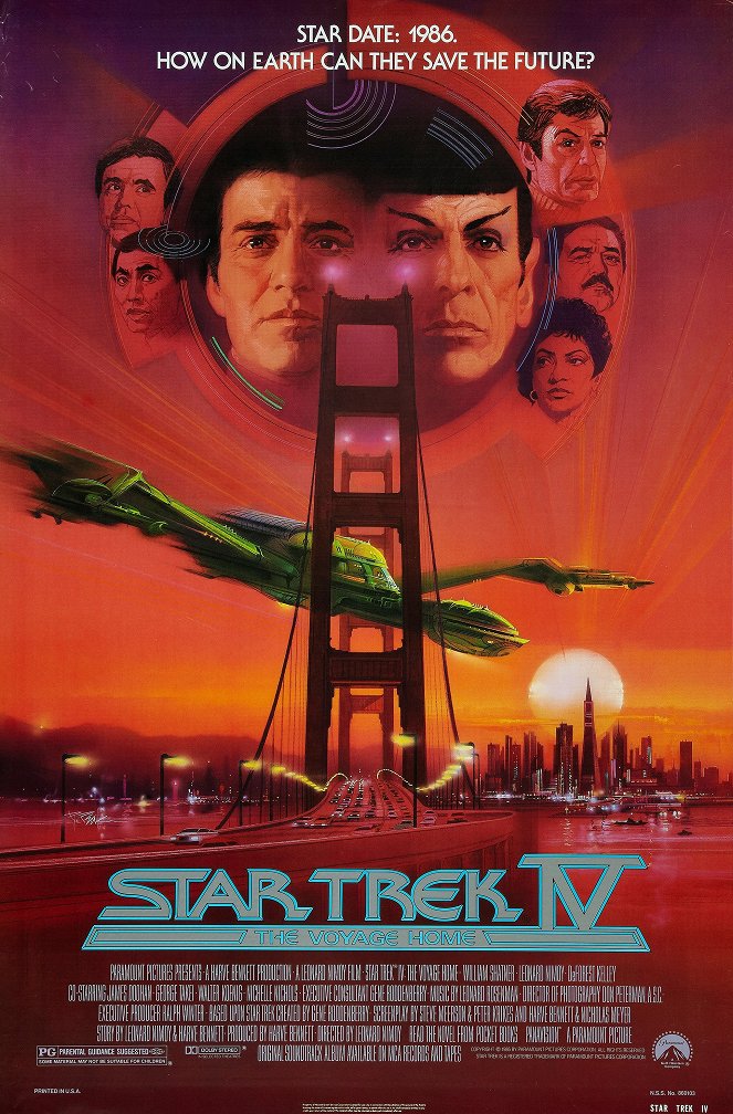 Star Trek IV - Zurück in die Gegenwart - Plakate
