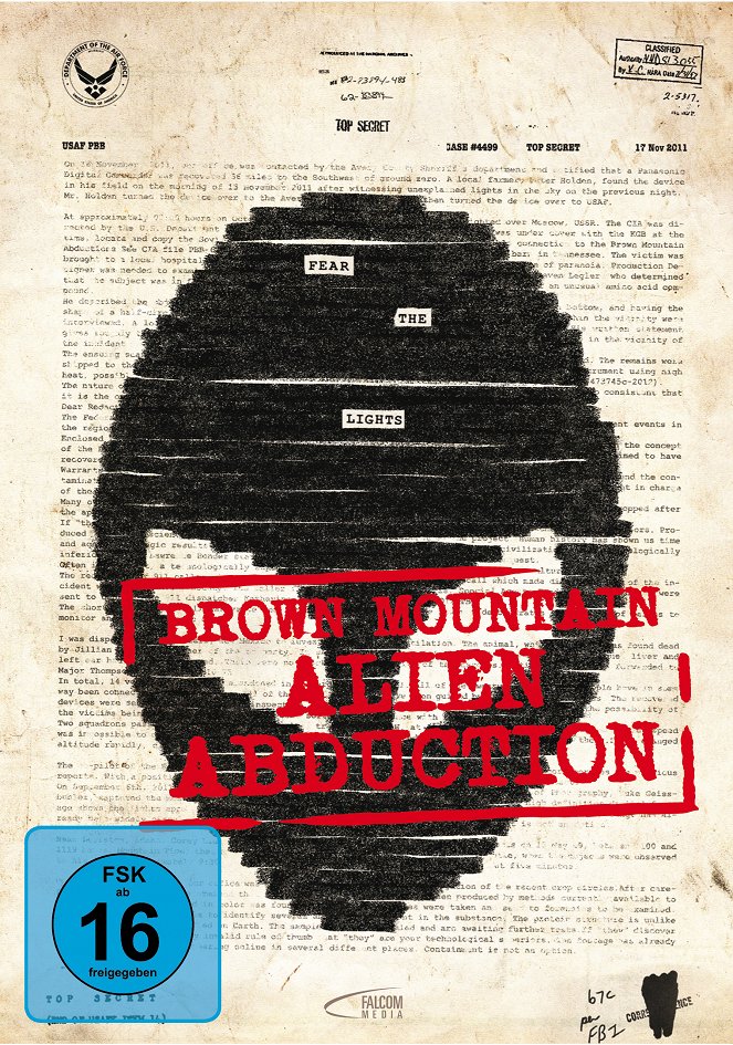 Brown Mountain - Alien Abduction - Plakate