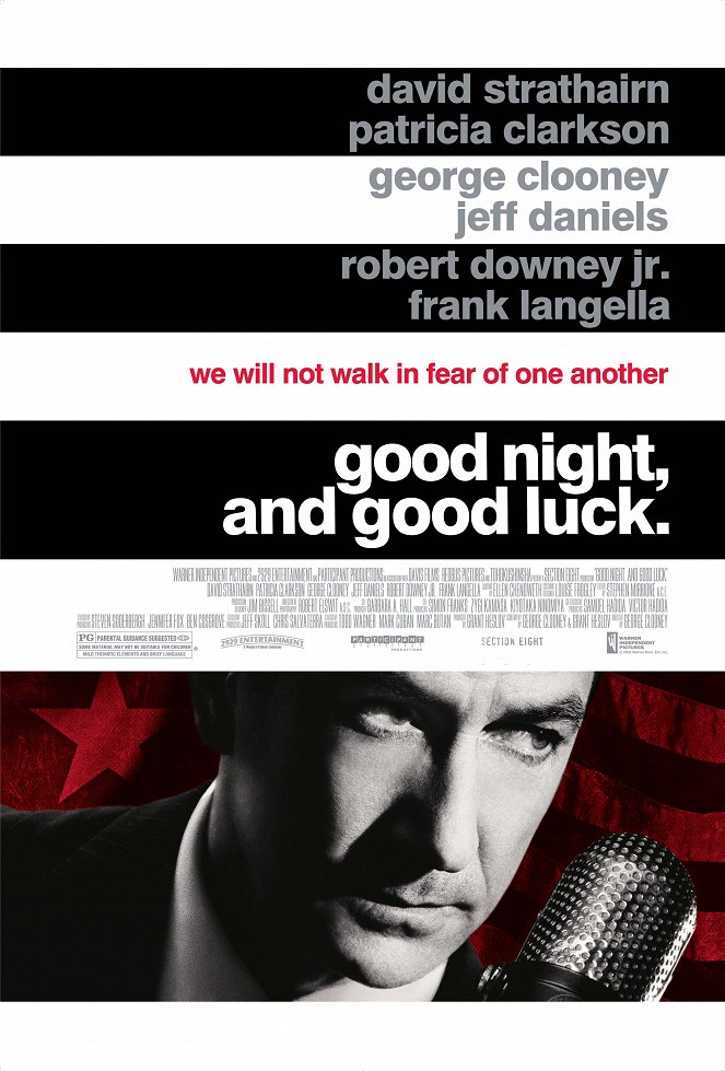 Good Night, and Good Luck. - Plakate